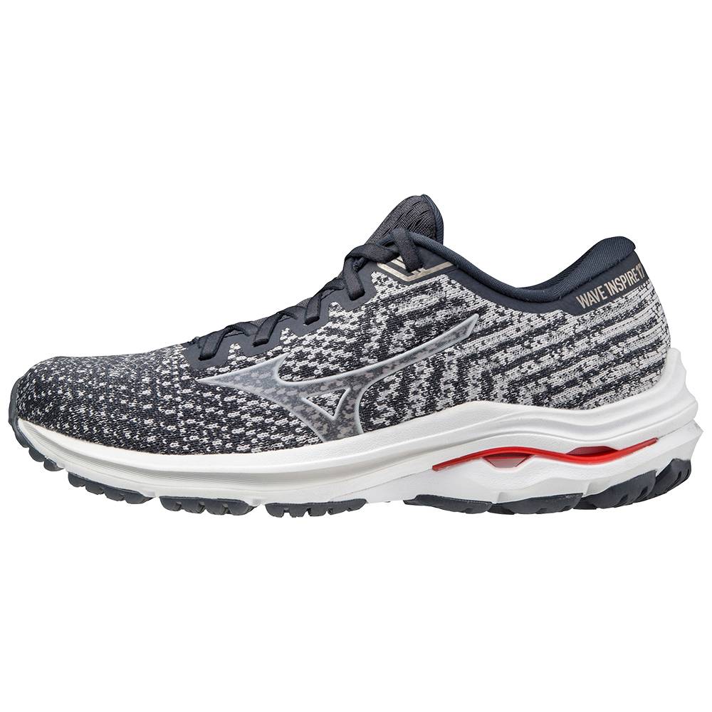 Scarpe Running Mizuno Wave Inspire 17 WAVEKNIT D (Wide) Donna - Grigie - 96541-CIGD